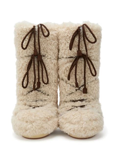 icon curly extra boots woman ecru MOON BOOT | 80D1403070L007